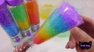 DIY How To Make rainbow Crush Cocktail Sweet Treats Studio Play Set Water Ball toy
