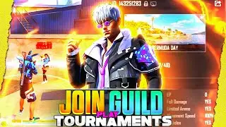 FREE FIRE LIVE CUSTOM ROOM || 1V3 & 1V4 GUILD TEST V-BADGE SOON AGAIN #live #freefirelive #guildtest