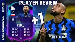 CHILEAN KING! 👑 86 RTTK ARTURO VIDAL PLAYER REVIEW! FIFA 22 ULTIMATE TEAM