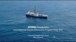 EXP 375 - Hikurangi Subduction Zone: Science objectives