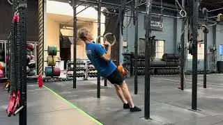 False Grip Ring Rows