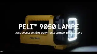 PELI 9050 Lanterne - avec double syst&egrave;me de batterie lithium-ion/alcaline