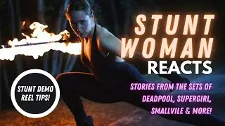 [STUNT WOMAN REACTION] Behind the Scene Stories, Reactions & Tips | Michelle C. Smith