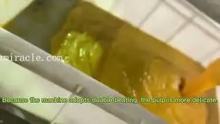 Revolutionize Your Juice Production with the High-Efficiency Industrial Mango Juicer Machine!