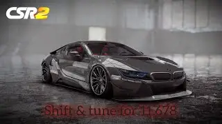 | CSR2 | BMW LB I8 - Shift & Tune for 11.678