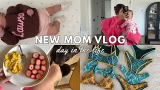DAY IN THE LIFE AS A NEW MOM: balancing work, nap schedule, wake windows, + more
