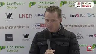 Gary McSheffrey on Doncaster Rovers' win over Crawley Town