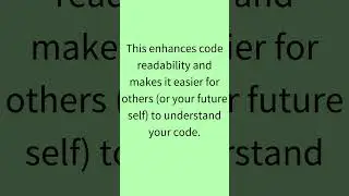 Use Meaningful Variable Names 