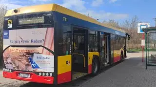 Linia 250 - Solaris Urbino 12 IV #777 ( Komunikacja Miejska Łomianki )