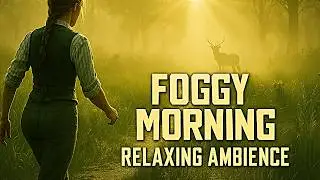 Morning Fog Walk in RDR2 &ndash; Peaceful 90-Minute Ambience [Relaxing  ASMR]