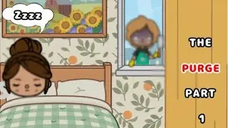 THE PURGE part 1 || a Tocaboca story ||voiced🎙️
