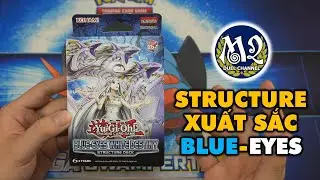 Review Mở hộp Yugioh Structure Deck Blue-Eyes White Destiny | M2DA