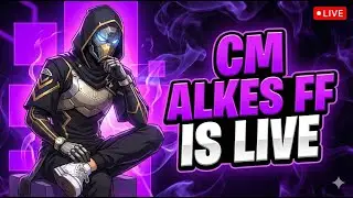 CM ALKES FF🚀 Rank Push Live | High Skill Gameplay☢️