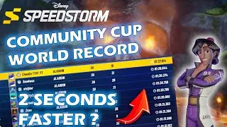 🏆 NEW S4 Community Cup World Record 1:27.614 | Disney Speedstorm
