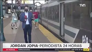 Presentación nuevos trenes Rancagua - 24 horas TVN