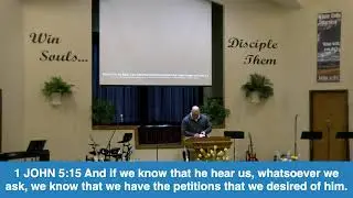 Sunday Service - Pastoral Elder: Joe Calloway - Immanuel Baptist Church, Cold Spring, KY