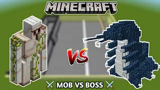 Iron Golem Vs Chorp - Chorp Battle In Minecraft