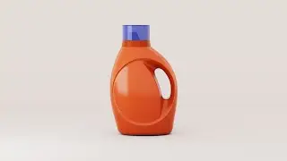 Modeler 2023: Modeling of a Detergent Bottle