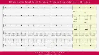 [Share Guitar Tabs] Fermi Paradox (Avenged Sevenfold) ver 2 HD 1080p