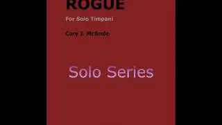 'Rogue' - Cory J. McBride - Grade 3 (Medium)