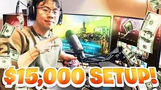 MY $15,000 WARZONE GAMING SETUP! & NEW HOUSE TOUR!