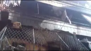+18 Aleppo Massacre حلب صلاح الدين - آثار القصف الوحشي 25-7-2012