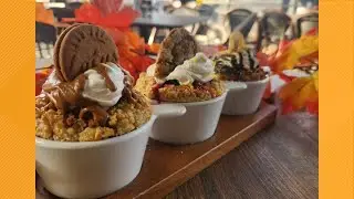 The Hershey Pantry makes their 'Nice List Mimosa Flight' in the FOX43 kitchen