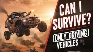 Lets see how can I survive only driving vehicles 🚗 | Pubg Mobile |