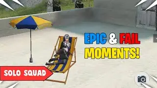 EPIC AND FAIL MOMENTS ON SOLO SQUAD! (ROS FAIL MOMENTS)