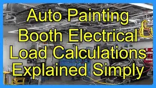 Auto Painting Booth Electrical Load Calculations Explained Simply