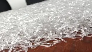 poe polymer air fiber mattress cushion pillow production line|4d air fiber poe eva product machine