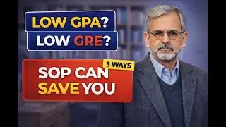 Low GPA or GRE | 3 Ways - SOP Strategies to Save Your Application #statementofpurpose #studyabroad