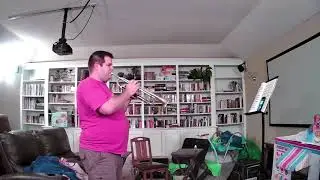 2020-2021 TMEA All State Trumpet Etude No.2 (Play Along at 80% Tempo)