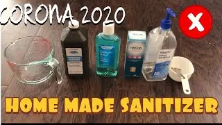 DIY HOW TO MAKE HAND SANITIZER | Without Rubbing Alcohol🙏🏽