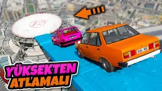 Tofaş Ailesi Arabalar Yüksekten Atlamalı Sağlamlık Testinde - GTA 5