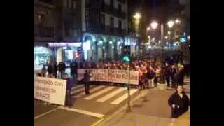 Sexta manifestaci&oacute;n ERE de Sniace 1 de marzo 2013