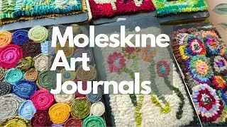 Fiber Arts with Hooked Rug Covers on Sketchbook s