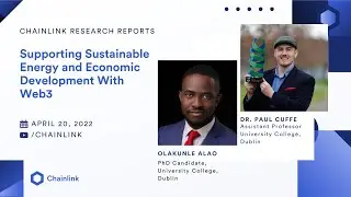 Supporting Sustainable Energy and Economic Development With Web3 | Chainlink Research Reports