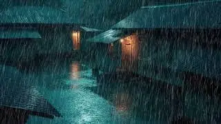 No Ads Rain Sounds for Sleeping &ndash; Heavy Rain Pressure on Tin Roof for Sleep Reset