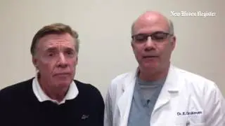 Dr. Eric Grubman and Joe McAndrew talk about his #pacemaker surgery. @YNHH