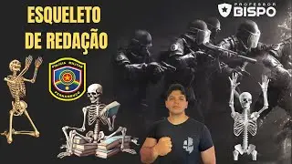 ESQUELETO DE REDAÇÃO - BANCA AOCP