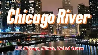 ❄️ Chicago River (Downtown Chicago / Chicago Riverwalk) | Chicago Travel Vlog ❄️