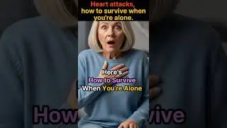 80% of Heart Attacks Are Silent - Here's How to Survive When You're Alone #healthy #Heart attacks