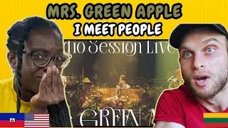REACTION TO Mrs. GREEN APPLE - 06. 我逢人 (I Meet People) from Studio Session Live #3