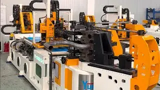 130CNC 7A Proportional Valve Pipe Bender High Strength Steel New Energy Vehicle Chassis Cross Tube