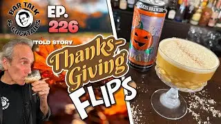 FLIP OUT for these THANKSGIVING FLIP COCKTAILS!  | Bar Talk & Cocktails
