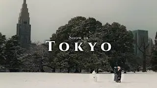 When Tokyo Turns White | Shinjuku to Shibuya