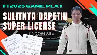 F1 2025 GAME PLAY INDONESIA DAY 3-2 | PERJALANAN MENCARI SUPER LICENSE TERNYATA SULIT !!