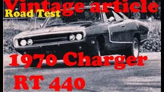 Обзор тест-драйва Dodge Charger RT 440 1970 года выпуска (не ИИ).