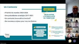 Webinaire de présentation de la stratégie de développement économique 2023-2026